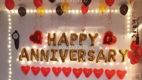 Celebrating a wedding anniversary