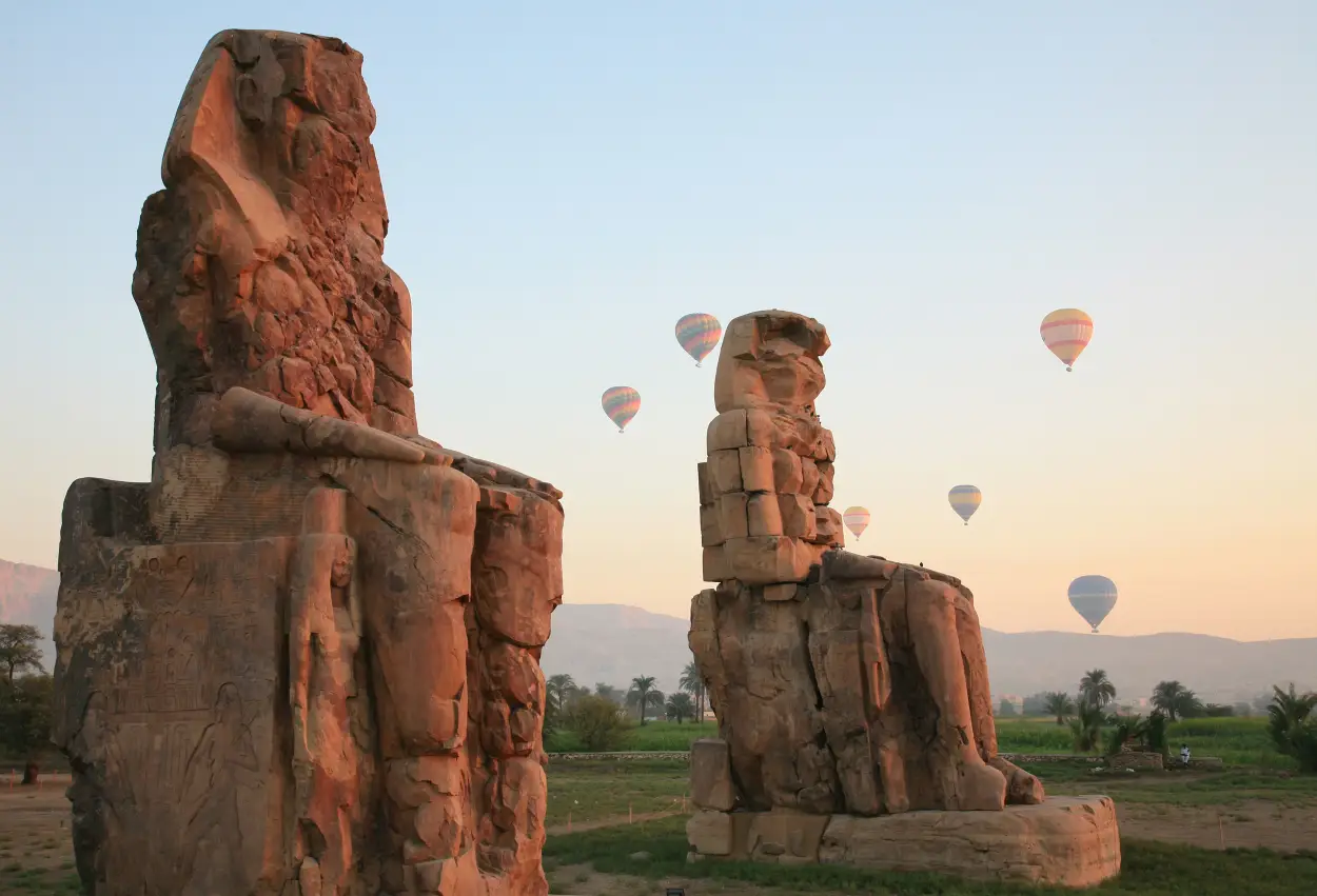 The Colossi of Memnon - 4