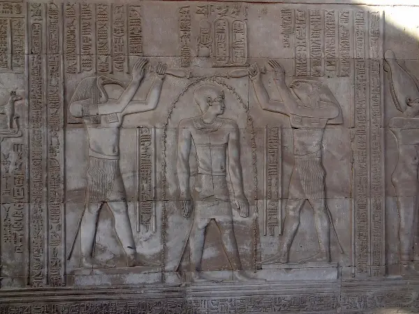 THE DOUBLE TEMPLE OF SOBEK AND HORUS AT KOM OMBO - 15