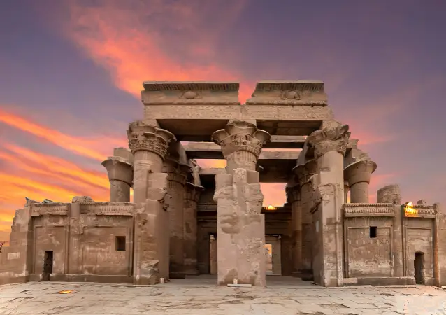 THE DOUBLE TEMPLE OF SOBEK AND HORUS AT KOM OMBO - 16