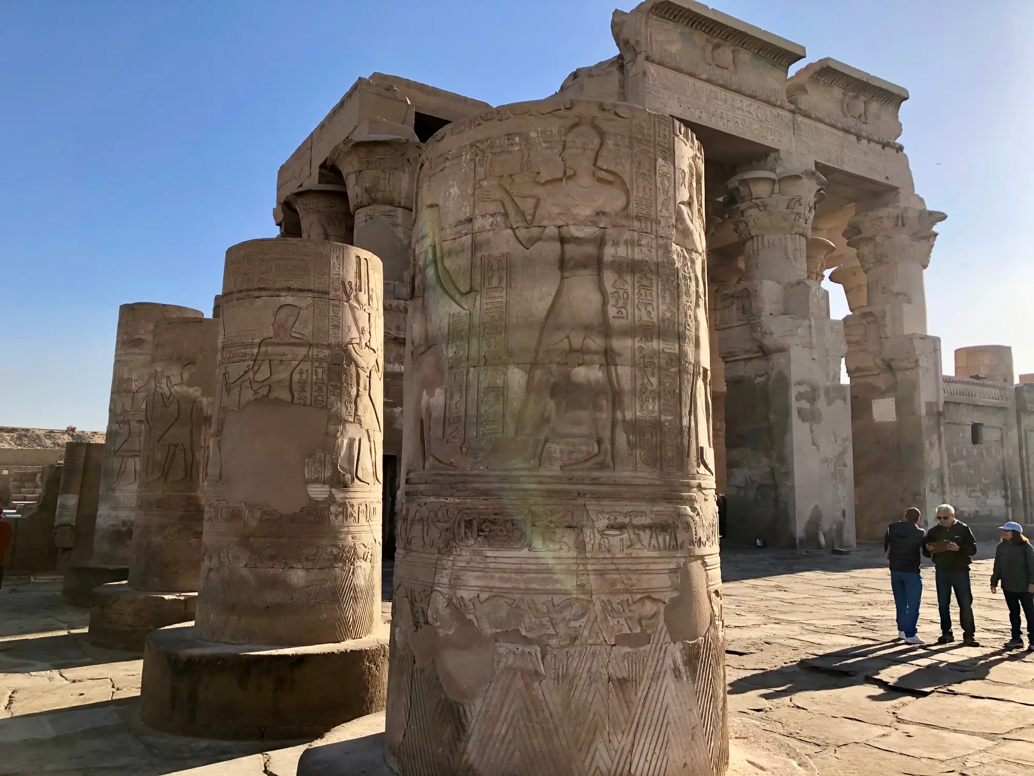 THE DOUBLE TEMPLE OF SOBEK AND HORUS AT KOM OMBO - 5