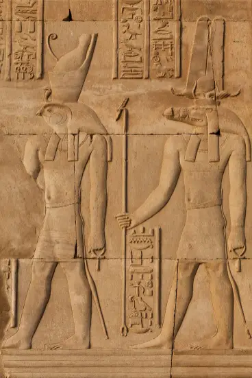 THE DOUBLE TEMPLE OF SOBEK AND HORUS AT KOM OMBO - 8