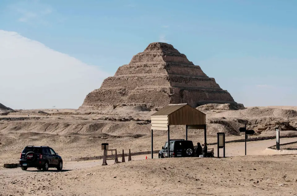 THE STEP PYRAMID OF DJOSER AND THE MUSEUM OF  IMHOTEP - 1