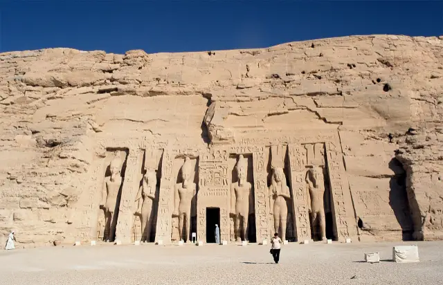 The Temple of Ramesses II and the temple of his wife Nefertari - 11