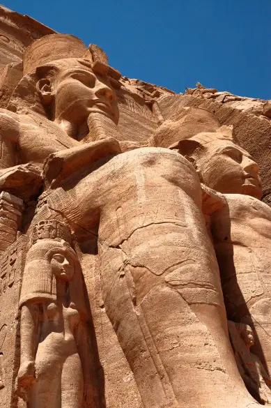 The Temple of Ramesses II and the temple of his wife Nefertari - 12