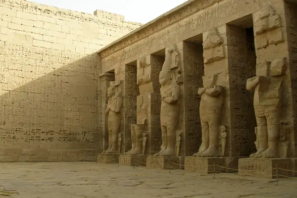 the Temple of Ramses III - 4