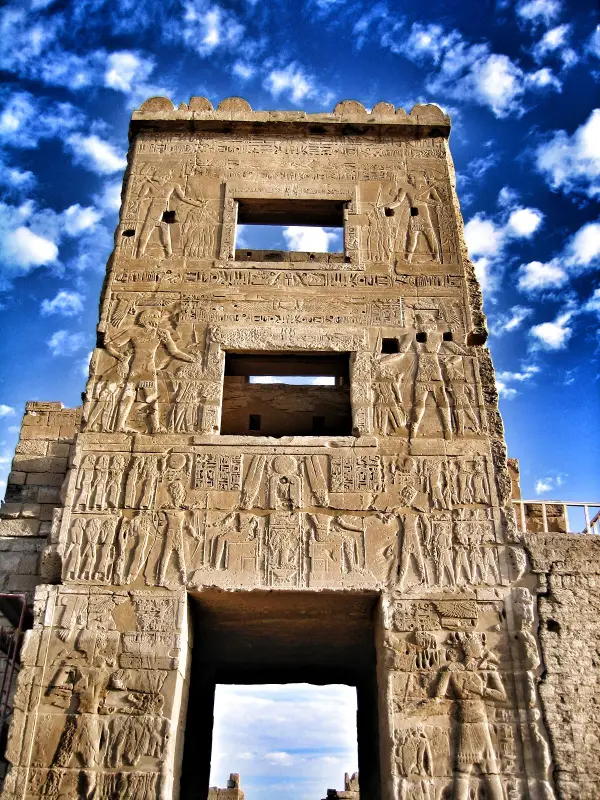 the Temple of Ramses III - 9