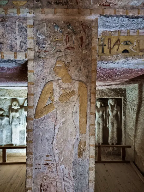 THE TOMB OF QUEEN MERESANKH III ON THE GIZA PLATEAU - 8