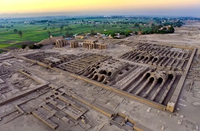 The Ramesseum temple