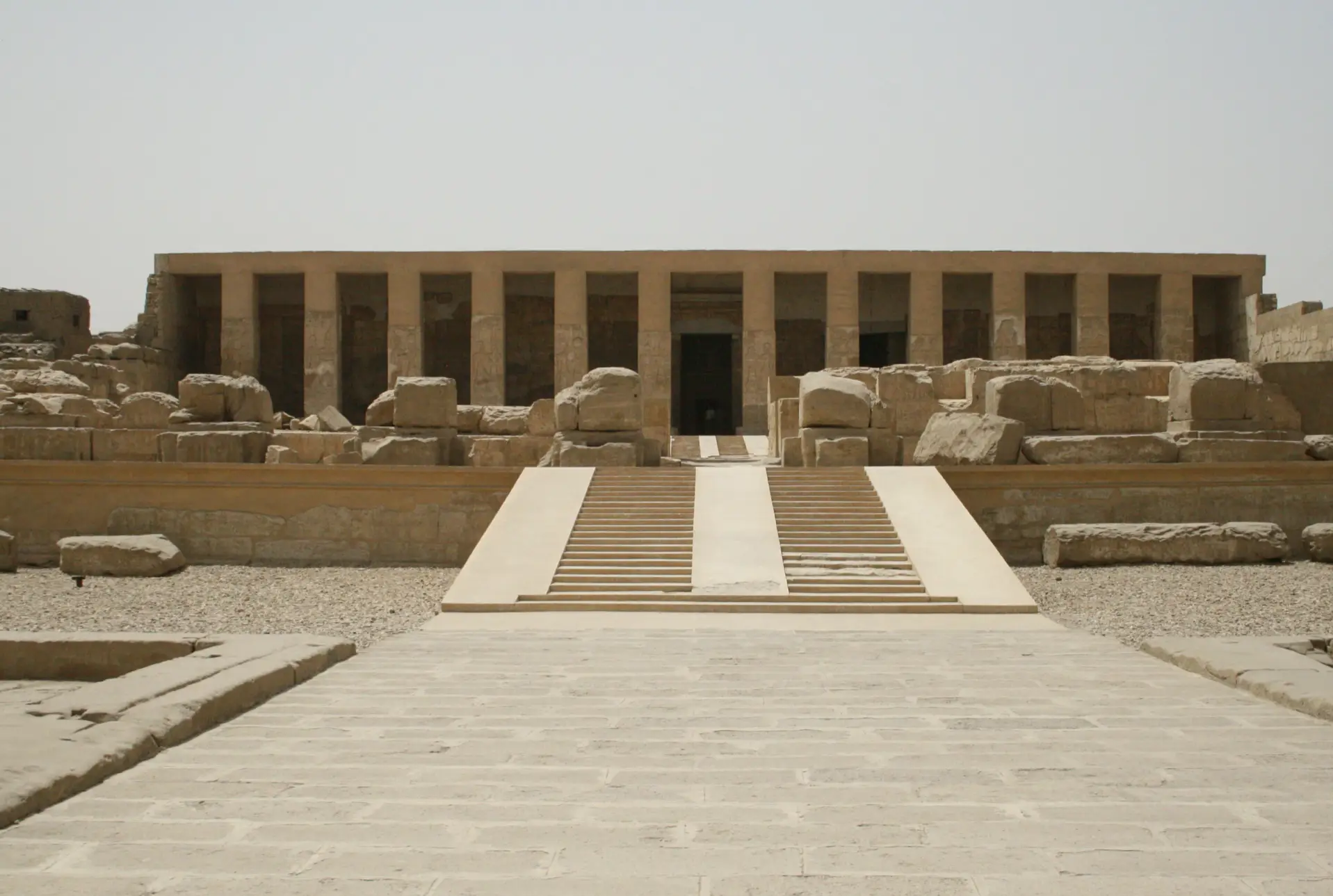 The Temple of Seti I at Abydos