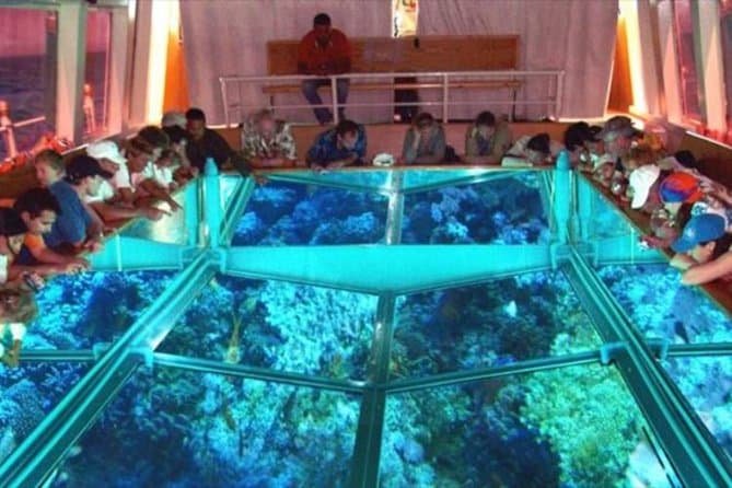 стеклянная лодка Хургада 🚤🐠🌊