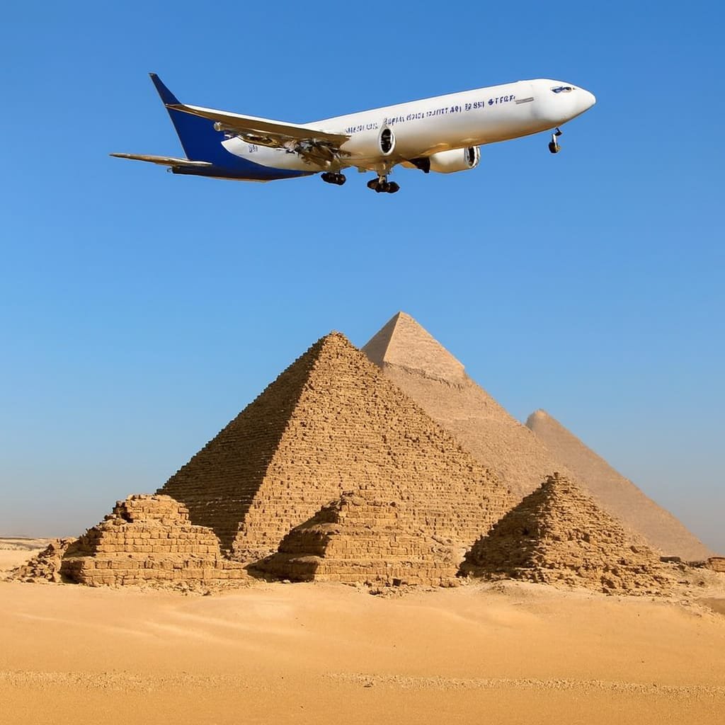 ONE DAY TRIP TO CAIRO BY PLANE
