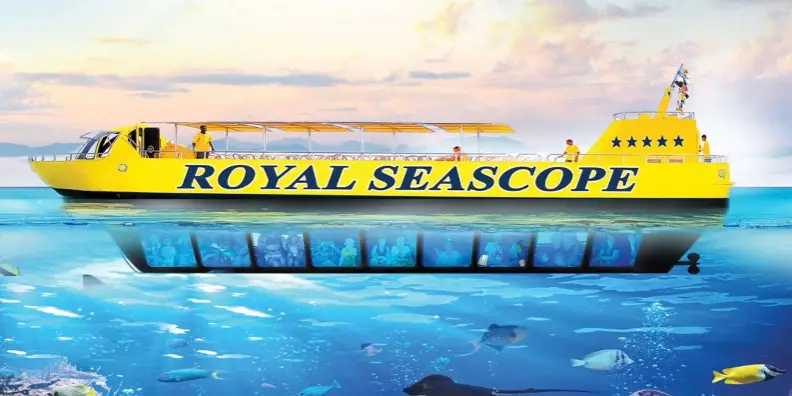 SEA SCOPE (SEMI SUBMARINE) WITH SNORKEL STOP