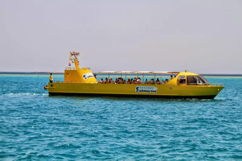 SEA SCOPE (SEMI SUBMARINE) WITH SNORKEL STOP