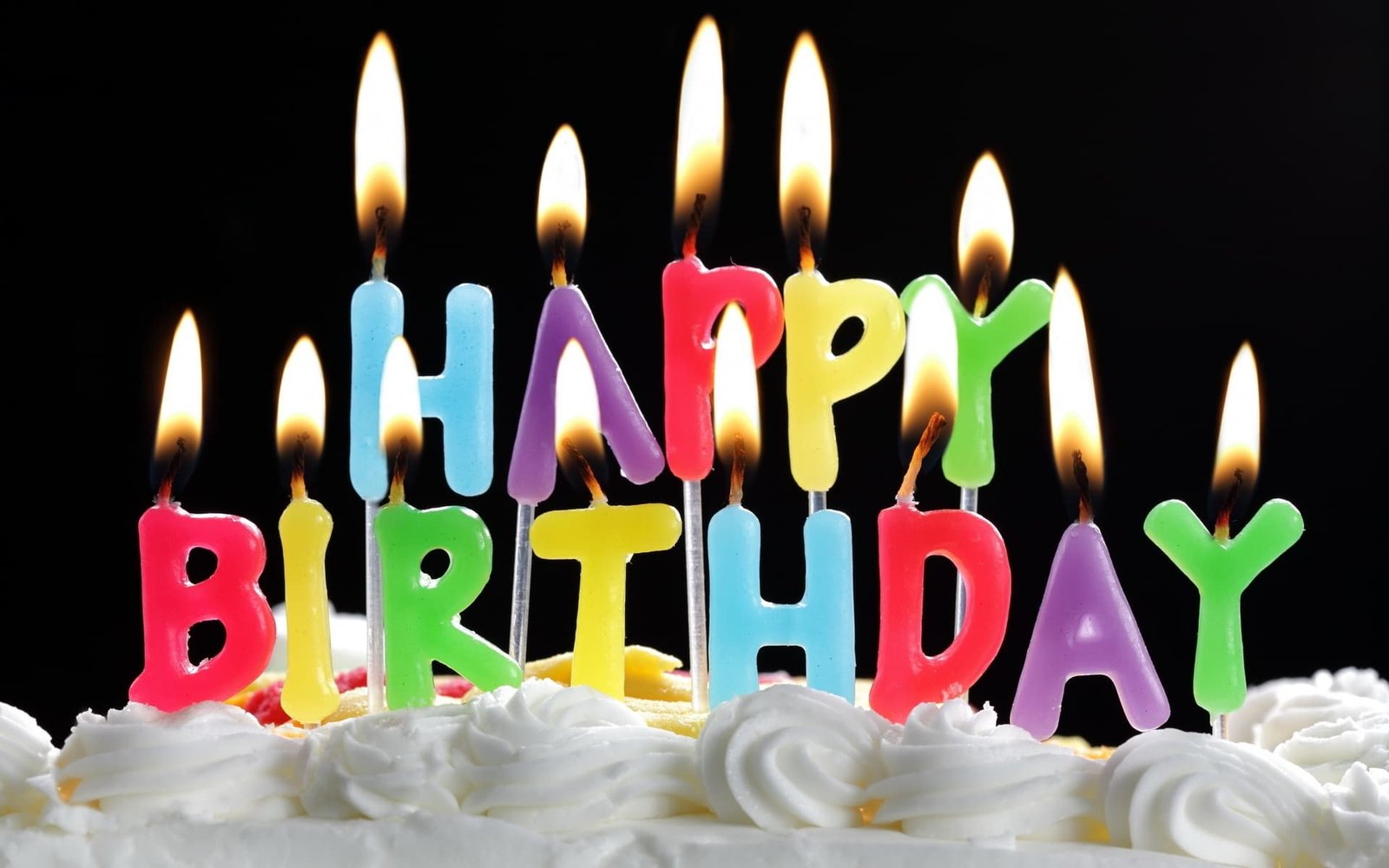 cake candles (HAPPY BIRTH DAY)