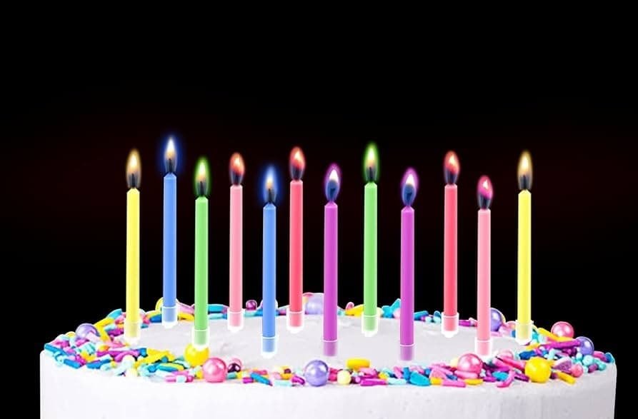 12 CAKE CANDLES - Image 2