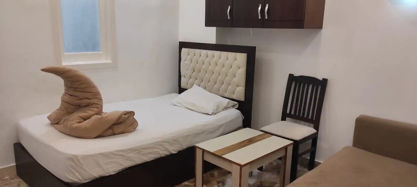 Furnished chalets at Mirage Bay Resort.