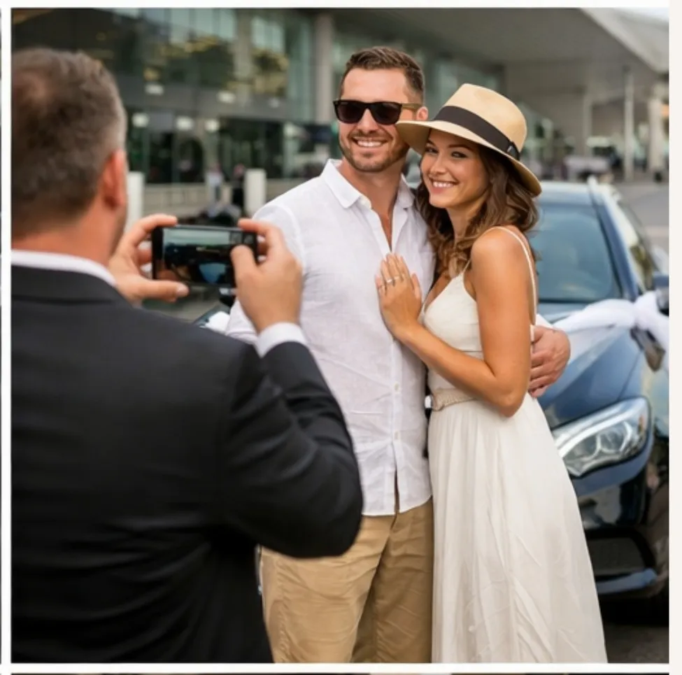 A Luxury Transfer for Newlyweds – Start Your Journey in Style