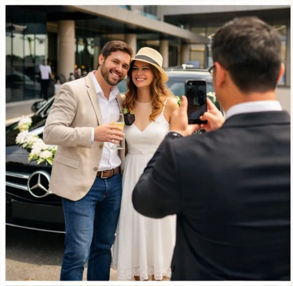 A Luxury Transfer for Newlyweds – Start Your Journey in Style