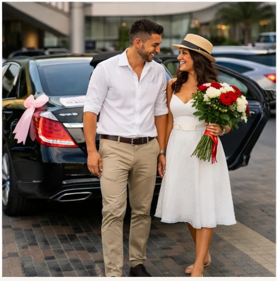 A Luxury Transfer for Newlyweds – Start Your Journey in Style